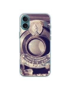 Coque iPhone 16 Plus Appareil Photo Vintage Findings -...