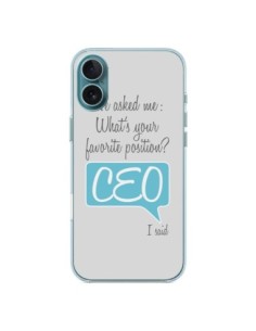 iPhone 16 Plus Case What's your favorite position CEO I...