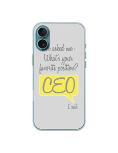 iPhone 16 Plus Case What's your favorite position CEO I...