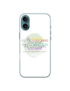 Coque iPhone 16 Plus Peter Shankman, Customers - Shop...