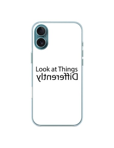 Coque iPhone 16 Plus Look at Different Things Black - Shop Gasoline