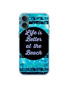 Cover iPhone 16 Plus Life is Better at The Beach - Ebi...