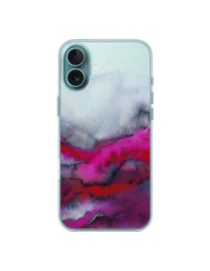 Coque iPhone 16 Plus Winter Waves Vagues Hiver...