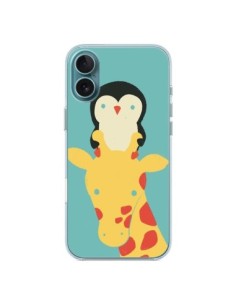 Cover iPhone 16 Plus Giraffa Pinguino Better View - Jay...