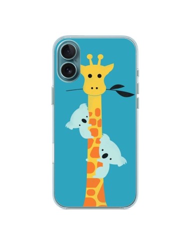 iPhone 16 Plus Case Koala Giraffe Tree - Jay Fleck