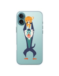 Cover iPhone 16 Plus Futuro Re Leone King Rafiki...