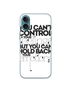 Coque iPhone 16 Plus Feelings Sentiments Emotions -...
