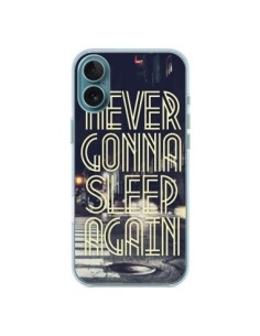Cover iPhone 16 Plus Never Gonna Sleep New York City -...