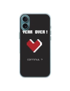 Coque iPhone 16 Plus Year Over Love Coeur Amour - Julien...