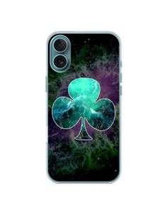 Cover iPhone 16 Plus Nebula Club Trèfle Galaxie -...