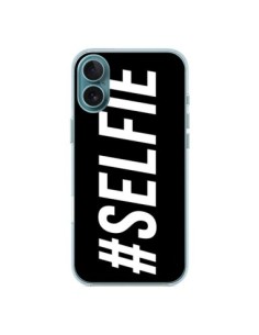 iPhone 16 Plus Case Hashtag Selfie Black Orizzontale -...