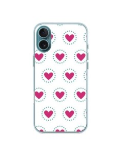 Coque iPhone 16 Plus Coeur Cercle - Jonathan Perez