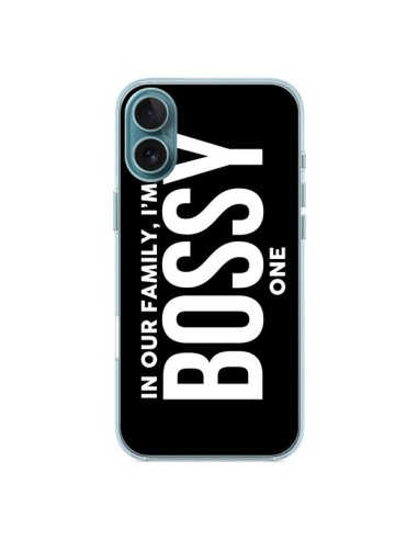 iPhone 16 Plus Case In our family i'm the Bossy one - Jonathan Perez