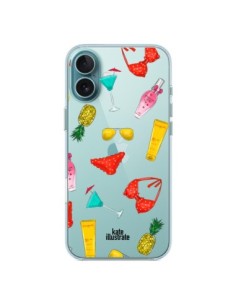 iPhone 16 Plus Case Summer Essentials Summer Essenziale...