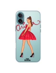 iPhone 16 Plus Case Ariana Grande Cantante Clear -...