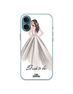 Coque iPhone 16 Plus Bride To Be Mariée Mariage -...