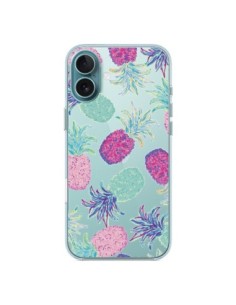 Coque iPhone 16 Plus Ananas Pineapple Fruit Ete Summer...