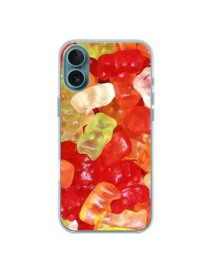 Coque iPhone 16 Plus Bonbon Ourson Multicolore Candy -...