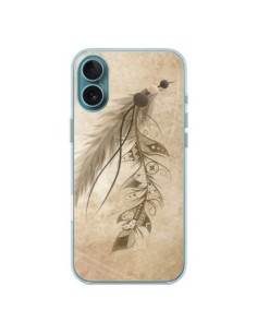 iPhone 16 Plus Case Bohemian Feather Plume Attrape Reves...