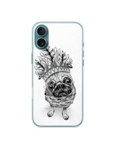 iPhone 16 Plus Case Indian Dog Dog Indiano Chef Corona -...