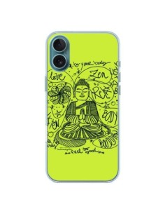iPhone 16 Plus Case Buddha Listen to your body Love Zen...