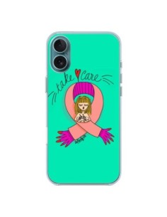 Coque iPhone 16 Plus Take care Maman Fête des Mères -...
