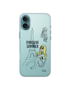 iPhone 16 Plus Case Parisian Summer Summer Parigina Clear...