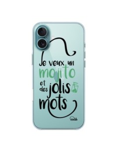 iPhone 16 Plus Case Je veux un mojito e des jolis mots...