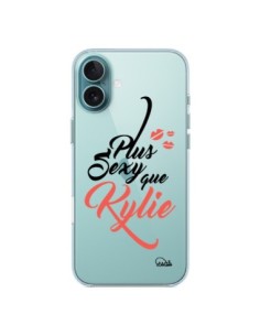 Coque iPhone 16 Plus Plus Sexy que Kylie Transparente -...