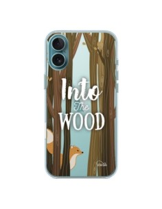 Coque iPhone 16 Plus Into The Wild Renard Bois...