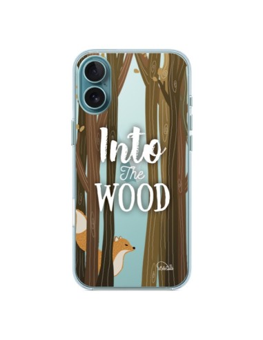 iPhone 16 Plus Case Into The Wild Fox Wood Clear - Lolo Santo