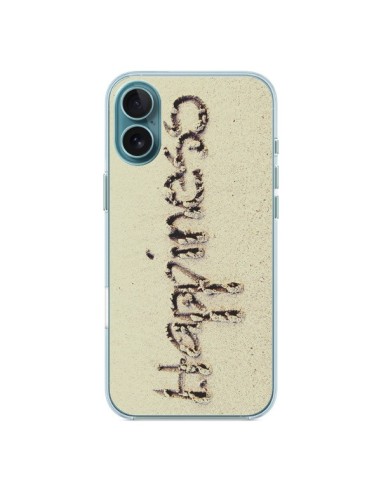 Coque iPhone 16 Plus Happiness Sand Sable - Mary Nesrala
