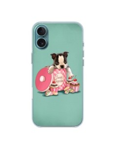 iPhone 16 Plus Case Dog Cupcakes Torta Boite - Maryline...