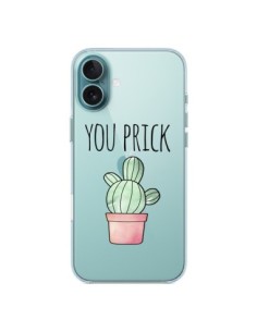 iPhone 16 Plus Case You Prick Cactus Clear - Maryline...