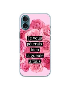 Cover iPhone 16 Plus Je vous pèterais Fiori - Maryline...