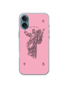iPhone 16 Plus Case God Pink Drake Chanteur Jeu Cartes -...