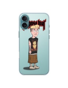 Coque iPhone 16 Plus Bieber Marilyn Manson Fan...