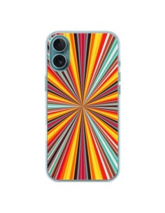 iPhone 16 Plus Case Orizzonte Bandes Multicolors -...