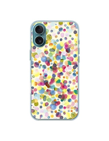 Cover iPhone 16 Plus Color Drops - Ninola Design