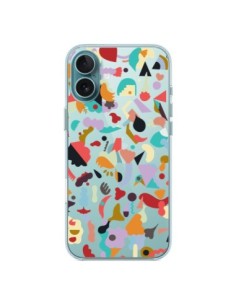 iPhone 16 Plus Case Dreamy Animal Shapes White - Ninola...