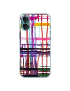 Coque iPhone 16 Plus Little Textured Dots Pink - Ninola...