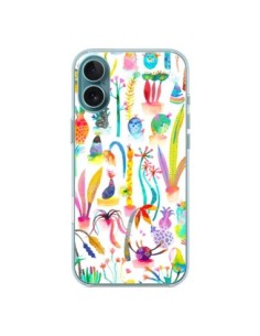 Cover iPhone 16 Plus Little Textured Dots Bianco - Ninola...