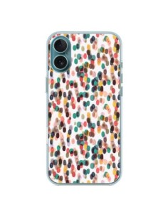 Cover iPhone 16 Plus Rainbow Lace Neon Multicolore -...