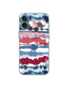 iPhone 16 Plus Case Smoky Marble WaterColor Scuro -...