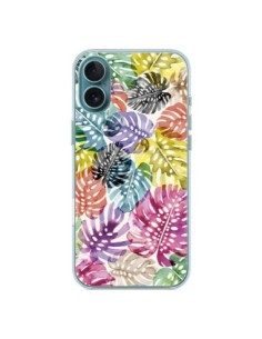 Coque iPhone 16 Plus Tigers and Leopards Yellow - Ninola...