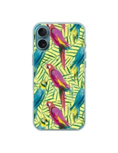 Coque iPhone 16 Plus Tropical Monstera Leaves...