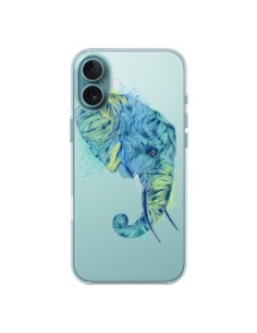 Coque iPhone 16 Plus Elephant Elefant Transparente -...