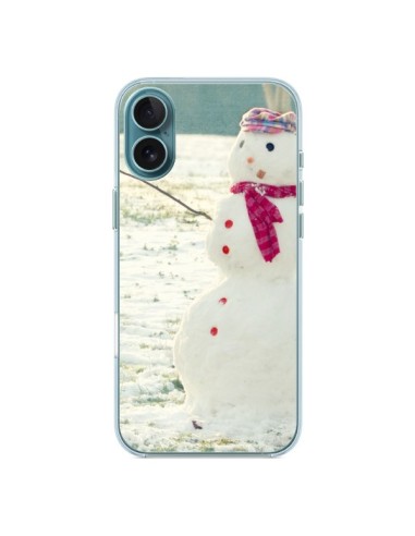 iPhone 16 Plus Case Snowman - R Delean