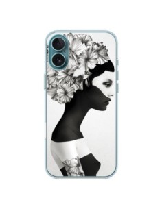 Cover iPhone 16 Plus Marianna Ragazza Fiori - Ruben...