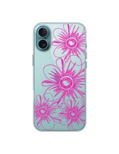 Coque iPhone 16 Plus Spring Flower Fleurs Roses...